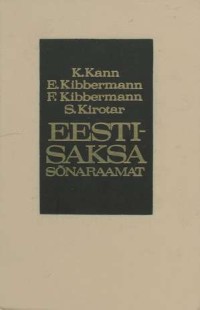Image of Eesti-saksa sõnaraamat = Estnisch-deutsches Wörterbuch