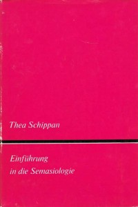 Image of Einführung in die Semasiologie