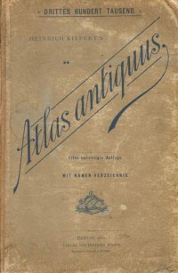Image of Heinrich Kiepert's Atlas antiquus