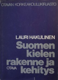 Image of Suomen kielen rakenne ja kehitys