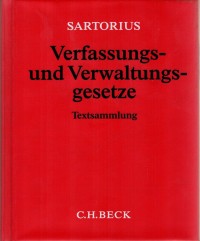 Image of Verfassungs- und Verwaltungsgesetze : Textsammlung